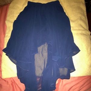 High low skirt